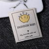 Manufacturers Direct Sale Clothing Home Textile Cotton Printing Label Clothing Label Custom Cotton Collar Label