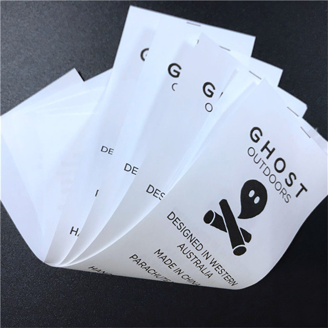 Multicolor Printing Non-woven Fabric Washing Label Ribbon Printed Label Silk Printing Label