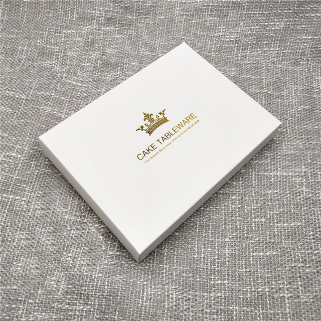 Disposable Cutlery Set Gift Box Cake Cutlery Set Water Drop Dish Set Cutlery Set Gift Box