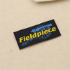 Clothing Collar Standard Trademark Custom-made Cloth Standard Custom Woven Label Made of High Density Double Face Brocade