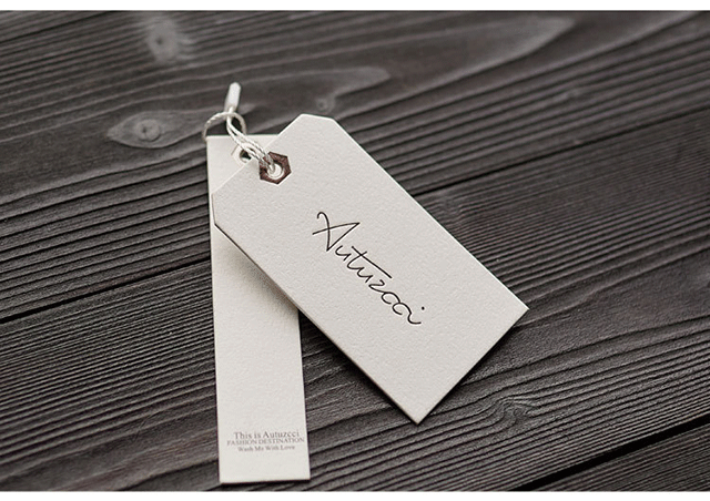 High-grade Boys And Girls Clothing Tag Customized