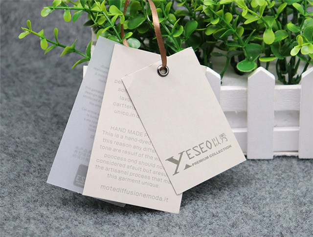Factory Customize Clothing Hang Tag Jeans Or Luxury Hang Tag