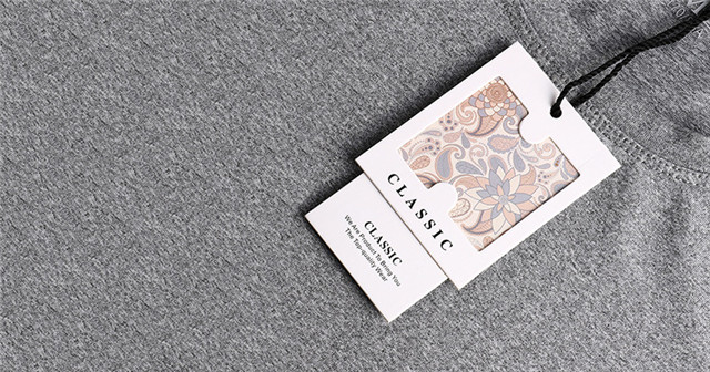 Chinese Manufacturer Custom Hang Tag for Clothing Own Logo 