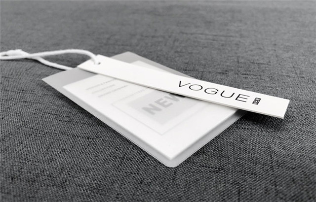 High-end Clothing Hangtag Women's Brand Swing Tags Customized