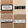High Density Collar Satin Label T-shirt And Clothing Label Customization