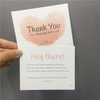 Professional Custom Thank You Gift Greeting Cards Wedding Invitation Post Cards 