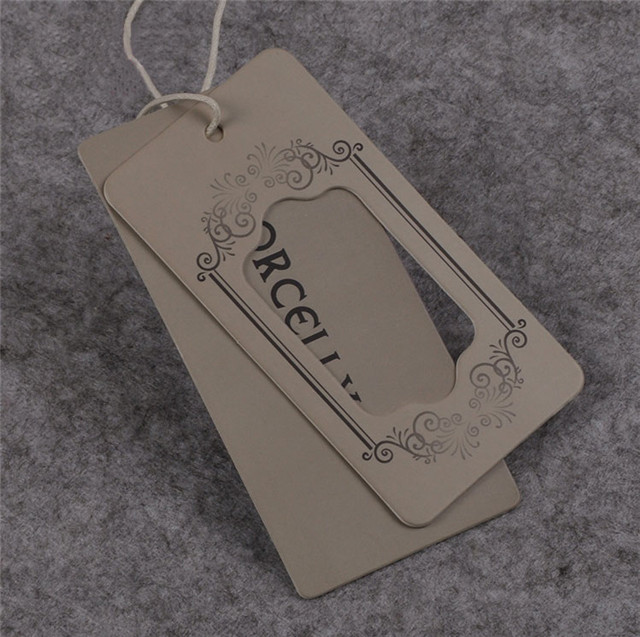 Custom Printing Cheap Electronic Price Tag Paper Tag Clothing Tag