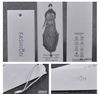 Top grade price hang tag with cords clothes paper swing labels