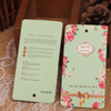 Professional Custom Printed Paper Garment Bag Swing Tags Luxury Clothing Hang Tag For Sale