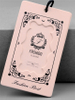  Pink Paper Swing Hang Tag For Textile Children Fashion Clothes Accessories