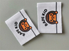 Professional Collar Label Cloth Label Custom Clothing Wash Label Pure Cotton Cloth Label Bag Trademark