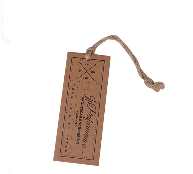High Quality Customized Luxury Hang Tags for Garment Hangtag with Logo Printing 