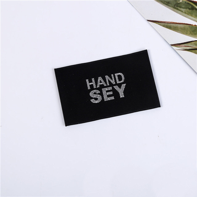 Manufacturers Direct Selling Collar Woven Label Washing Label Customize Clothing Trademark Labels