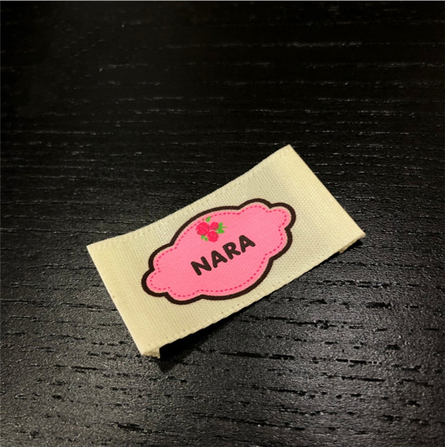  Premium Quality Cotton Print Neck Label Cuff Tags Custom