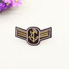 Hot sale high density embroidered Woven patches for clothing