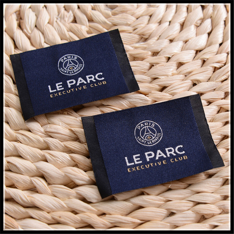 Manufacturer Wholesale Custom Designed Embroidered Woven Label For Garment 