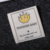 Manufacturers Direct Sale Clothing Home Textile Cotton Printing Label Clothing Label Custom Cotton Collar Label