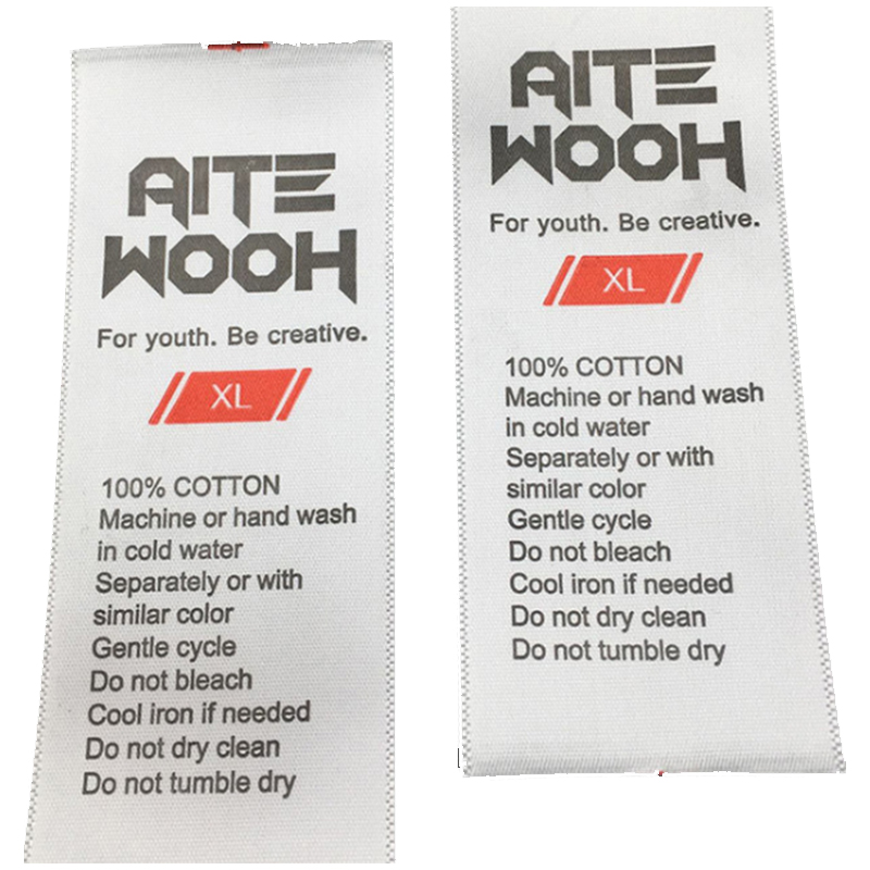 水洗标3 care label 3