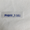 Customized TPU Printing Clear Frosted Garment Sewing Labels Waterproof