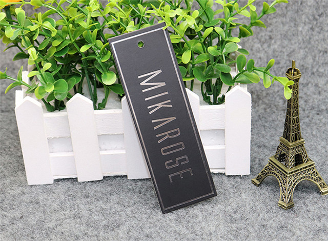 Factory Custom Eco Friendly Recycle Hang Tag Swing Tag
