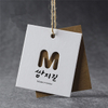 Lot Custom Printed Fashion Hangtag Clothing/Bag/Shoes Hang Tag With Free String