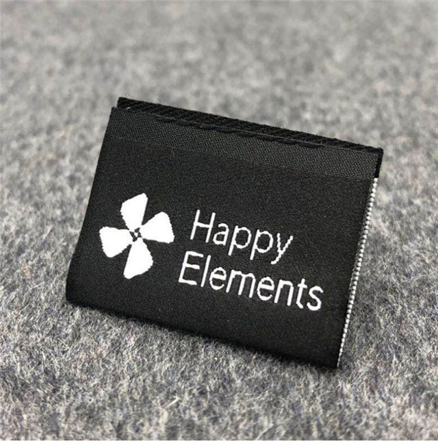 Cotton Woven Label Cloth Accessories Cloth Label Multi-color Printing Custom