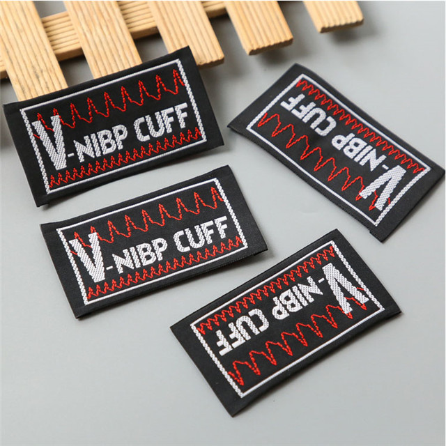 Woven Label Collar Calibration for Clothing Embroidery Main Label Main Label Custom