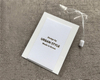 Beautiful Korean Garment Hangtag PVC Tag Embossing Bronzing Carboard Free Design Trademark
