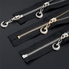 Garment Zipper Leather Bag Zipper Metal Zipper