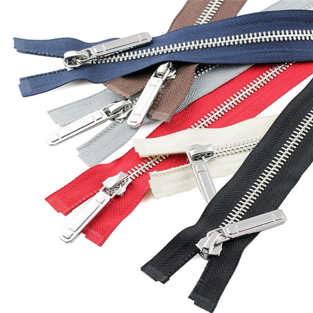 Garment Zipper Leather Bag Zipper Metal Zipper