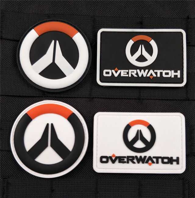 Manufacturer Selling PVC Rubber Soft Badge