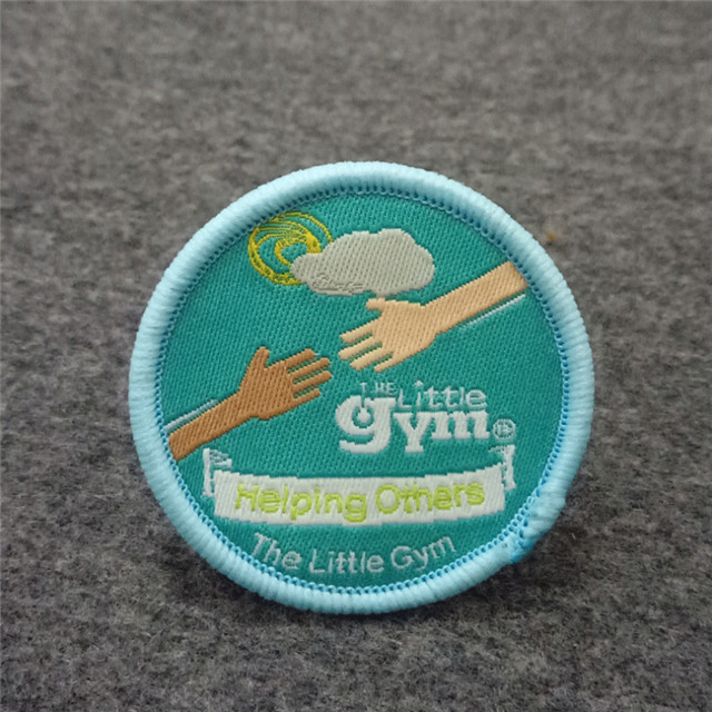 Badge Woven Seal Children's Clothing Badge Custom Cloth Paste Embroidered Badge