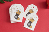 New Style Gold Stamping Hangtags Merry Christmas Creative DIY Bookmark Card