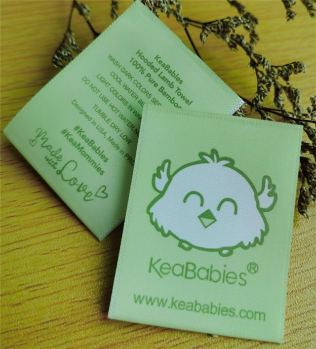Luggage Woven Label Garment Collar Label Print Label