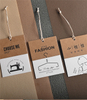 Kraft Paper Hangtag Custom High Quality Clothing Tag Customization