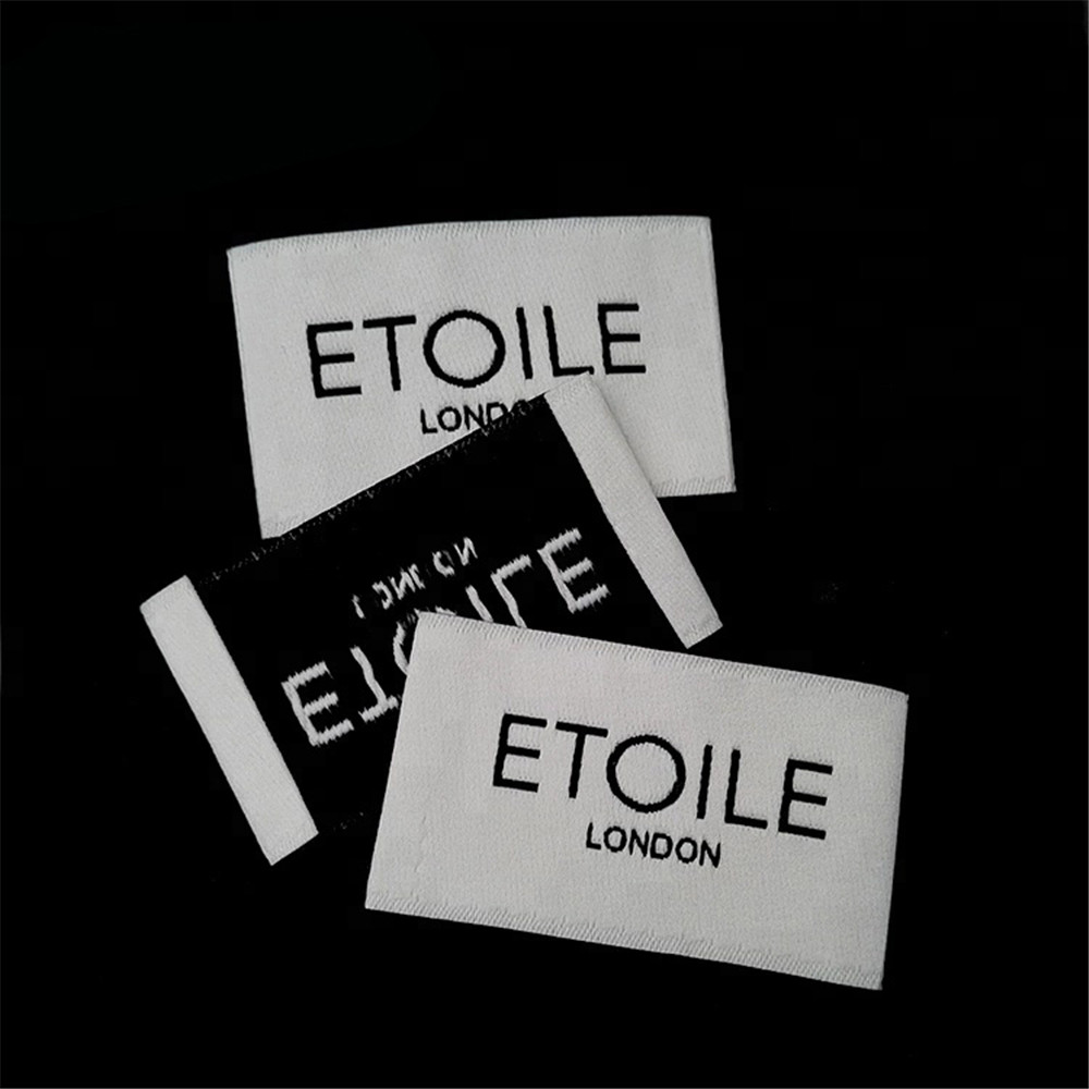 Wholesale Promotion High Quality Custom Clothes Brand Woven Label For Clothing Factory in China 