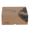 Kraft Shoe-box Custom Clamshell Corrugated Paper Men's And Women's Shoe-box