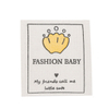 Manufacturers Direct Sale Clothing Home Textile Cotton Printing Label Clothing Label Custom Cotton Collar Label