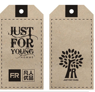 Kraft Hangtag Clothing Hangtag Jeans Hangtag Free Design Customizable