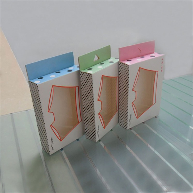 Children's Clothing Underwear Open Window Paper Box Gift Box Custom