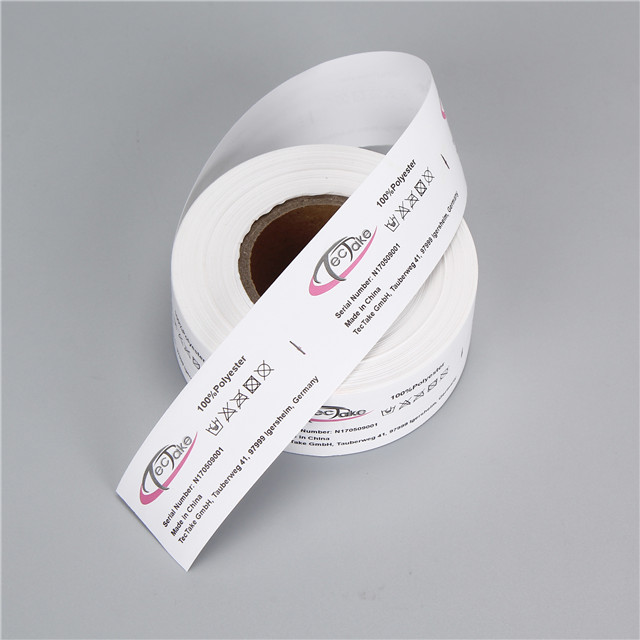 Manufacturers specializing production clothing trademarks washing water label printed label custom