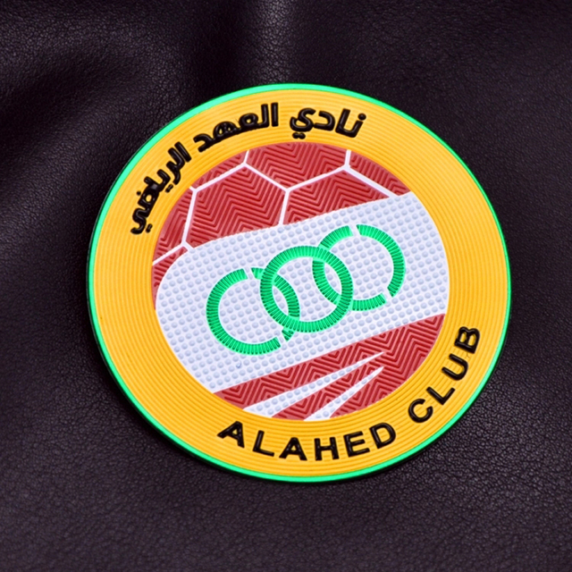 Custom 3D Embossed Silicone TPU Labels Patches for Sports Wear