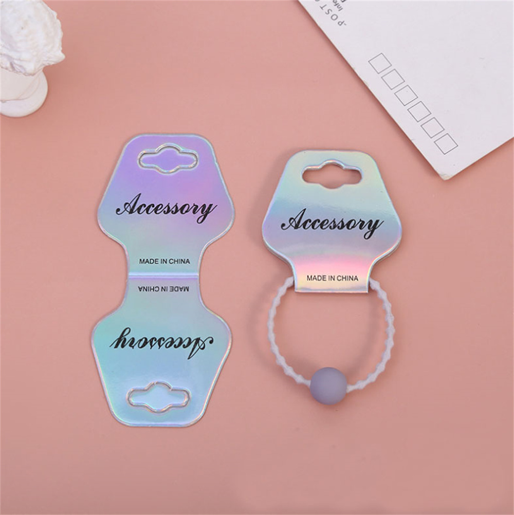 Colorful packing card