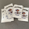  Clothing Labels Custom Private Brand Washable Cloth Damask Woven Labels Garment Tags