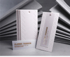 Customization Clothing Foil Hang Tags with PVC Plastic Tags Brand Free Design
