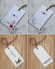 High-grade Clothing Paper Hangtag Clothing Label Trademark Shoes Certification Tags Customization