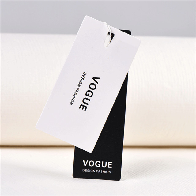 European Clothing Label Clothing Hanging Tag Can Be Printed LOGO