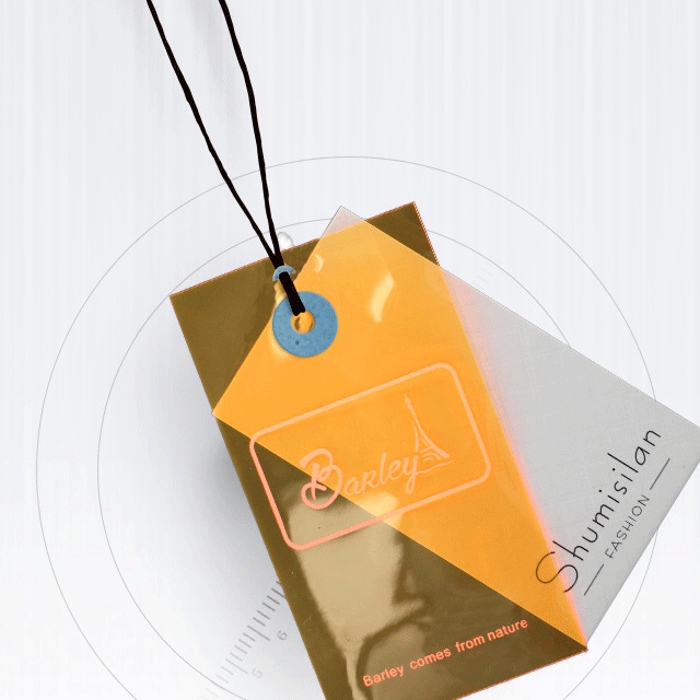 High Grade Garment Clothing Hang Tag Custom Custom-made Label Children's Wear Tag Paper Certification Tag Card