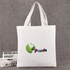 Creative Printing Canvas Shopping Bag Custom Color Printing Portable Cotton Canvas Bag Custom Printing LOGO