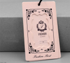  Pink Paper Swing Hang Tag For Textile Children Fashion Clothes Accessories